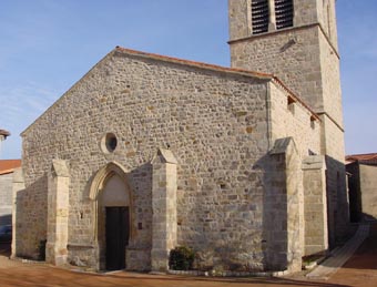 La vieille église dédiée à saint Martin