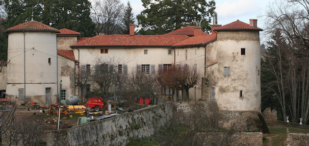 Façade sud de La Pierre