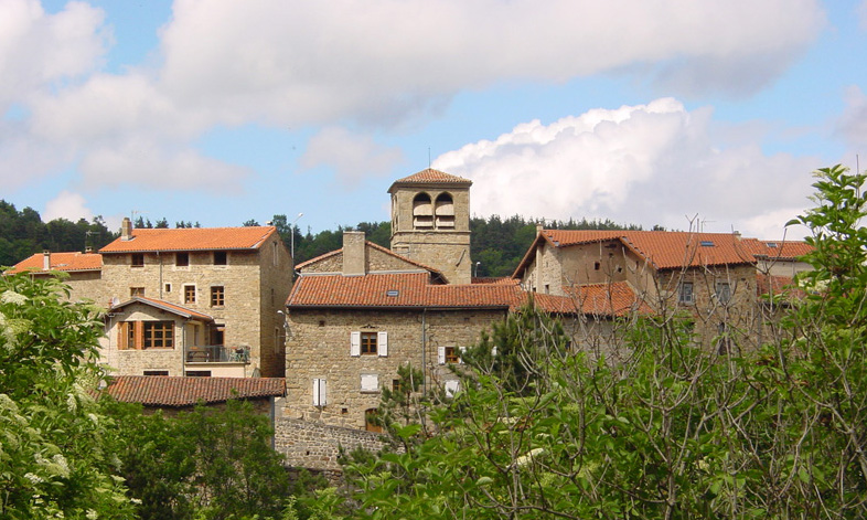 Vue générale du bourg