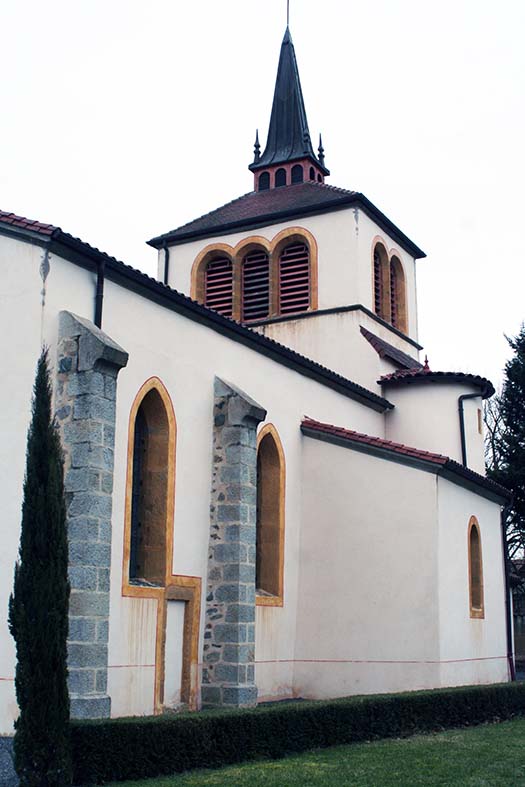 Vue extérieure de l'église